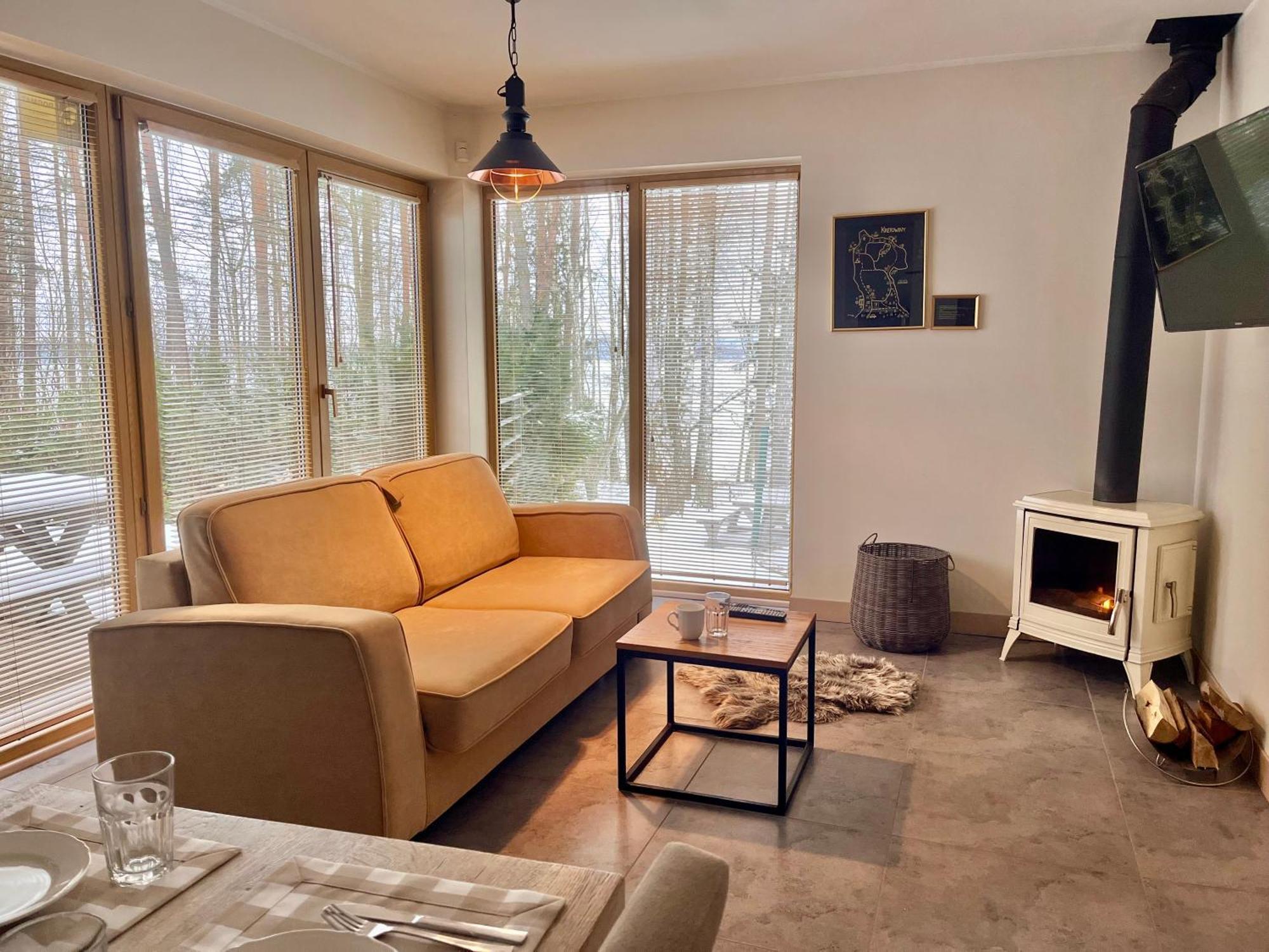 Mazursko - Komfortowe Apartamenty Nad Jeziorem, Sauna, Kominki Na Parterze كريتويني المظهر الخارجي الصورة